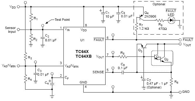 DS21401C, Demo Board based on TC649B PWM Fan Motor Controller