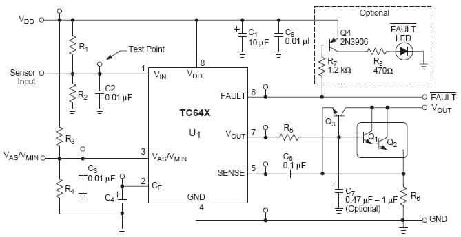 DS21401B, Demo Board based on the TC642 Fan Controller