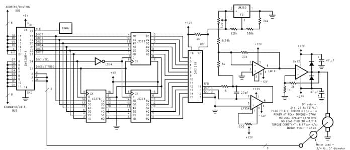 AN-693: Programming Circuit for LM628/LM629 Motion Control Processors