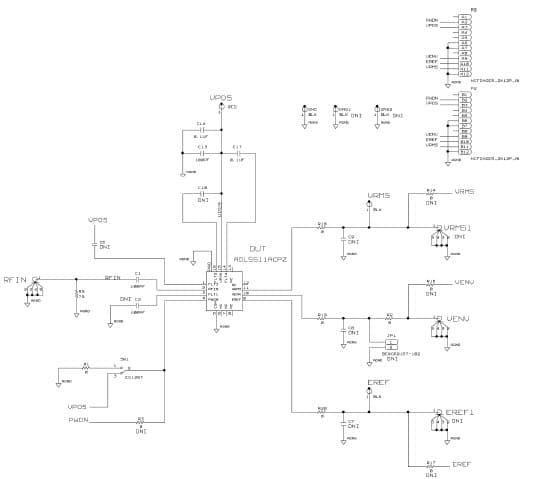 ADL5511-EVALZ, Evaluation Board for the ADL5511 RF Power Detector