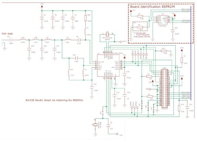 960 to 1000MHz, IEEE 802.15.4 RF Transceiver for Remote Control