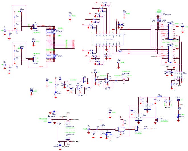 ADC128S052EVAL, Evaluation Board for ADC128S052, 1-Channel, 12-Bit, 500 KSPS Analog-to-Digital Converter