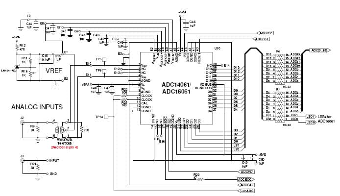 16-Bit, 2.5MSPS ADC for Data Acquisition System