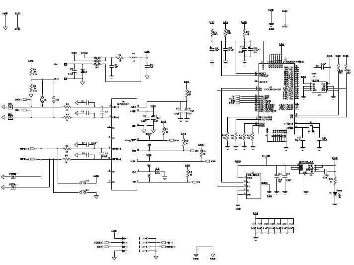 EVAL-AD7797EBZ, evaluation board for AD7797, 24-Bit, 123SPS ADC for Strain Gauge