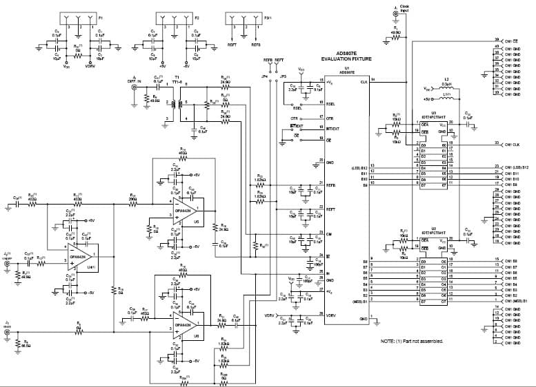 12-Bit, 53MSPS ADC for Test Equipment