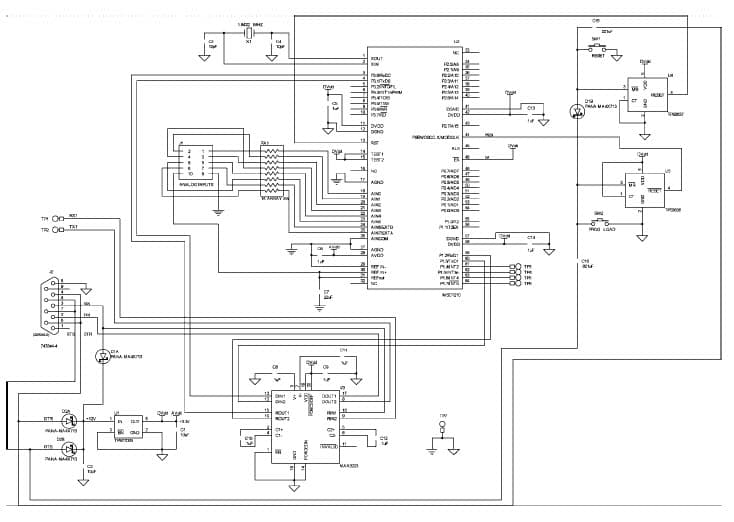 MSC1210 embeds an 8051 CPU, a high performance delta-sigma 24-bit Analog to-Digital Converter