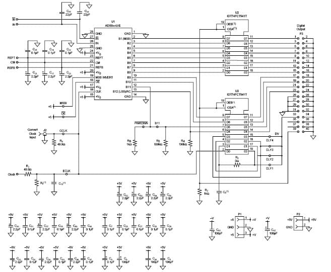 12-Bit, 40MSPS ADC for Ultrasound Imaging