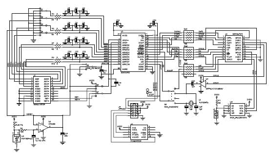 ADS1241MEVM is a circuit board that allows evaluation of the ADS1241 analog to digital converter