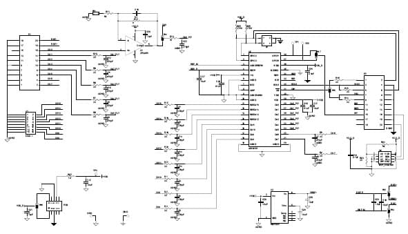 ADS7952EVM, Evaluation board for the ADS7952, 12-Bit, 1MSPS, 12CH ADC for Data Acquisition System