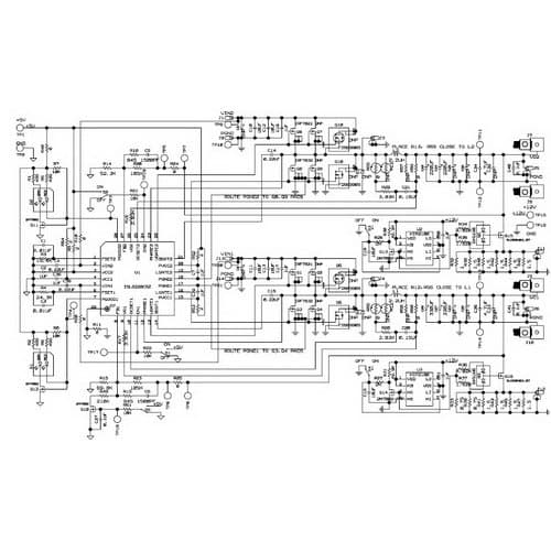 1.5V, 1.8V DC to DC Multi-Output Power Supply for Processor Power Management