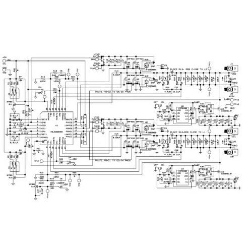 1.2V, 1.2V DC to DC Multi-Output Power Supply for Processor Power Management