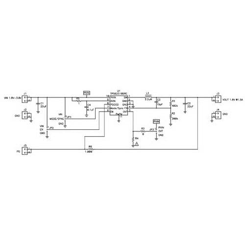 TPS62510EVM-168 is an evaluation tools for the TPS62510 97% efficiency, 1.5A Buck converter optimized for 2-cell Alkaline or NiMHd applications