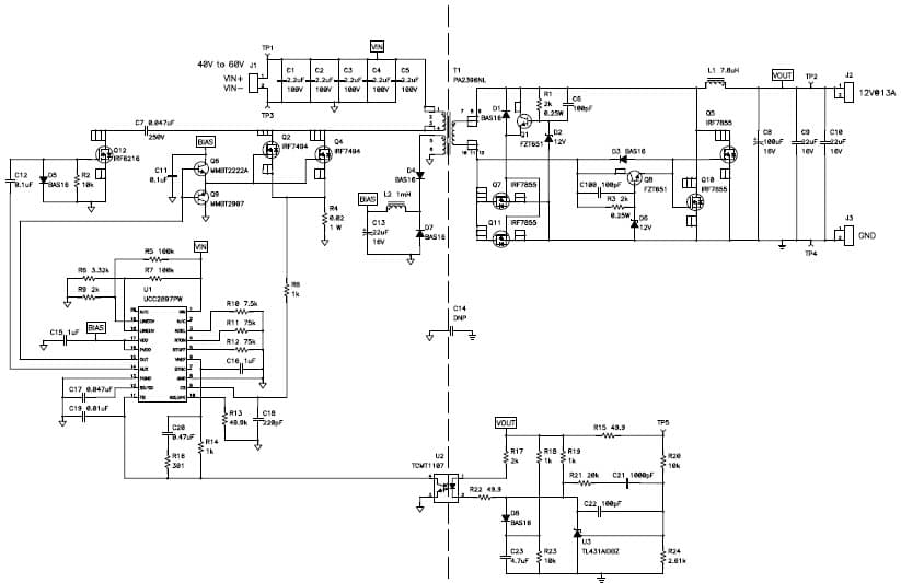 PMP3023, Active Clamp forward for Telecom 12V@13A