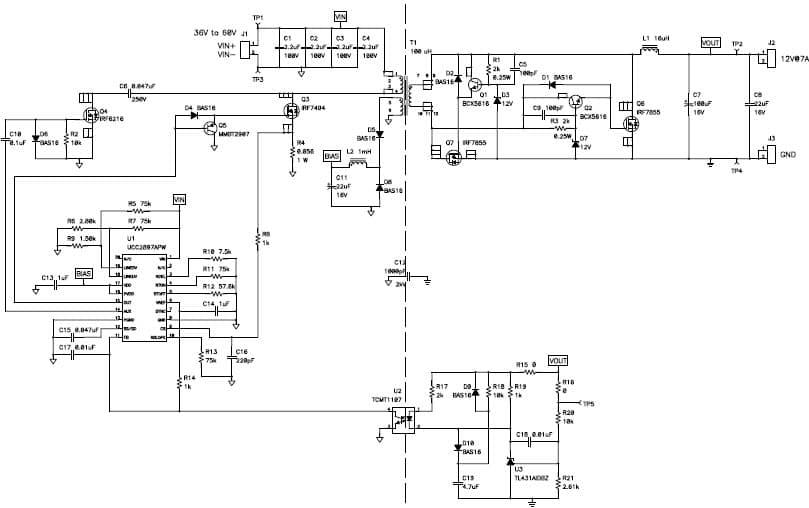 PMP5124, Active Clamp forward (12V@7A)