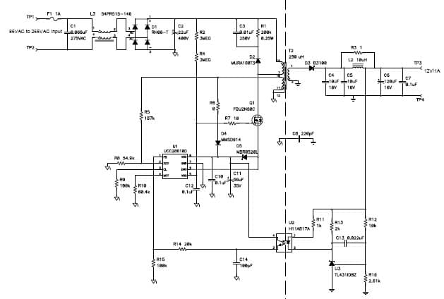 PMP5212, Flyback (12V@1A)