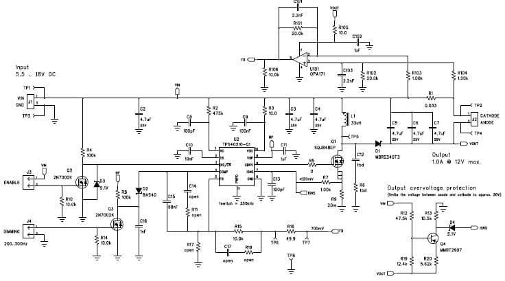 PMP5713, Automotive LED Driver