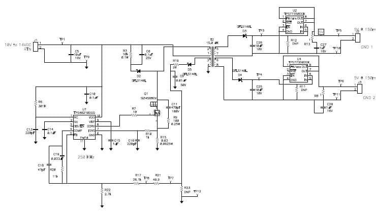 PMP5308.1, Camera Sensor Power (5V@ 0.150A)