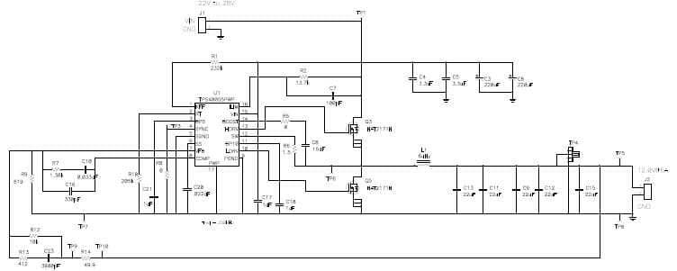 PMP2645, 12V/6A Synchronous Buck Reference Design