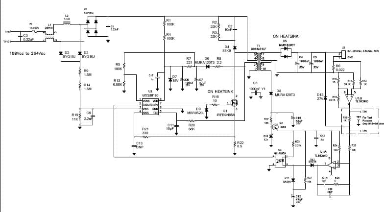 PMP2698, 50W PFC LED Drive Transition Mode Flyback