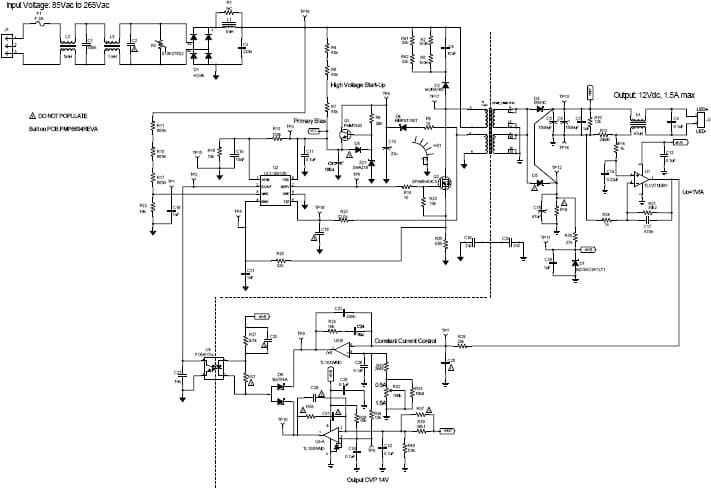 PMP6694, 18W AC-DC Indoor LED Driver