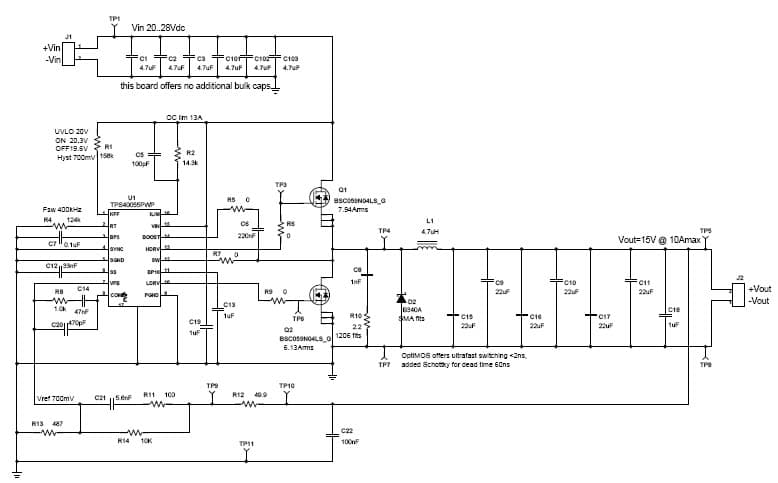 PMP7051D, High efficient 100W Buck Converter Reference Design