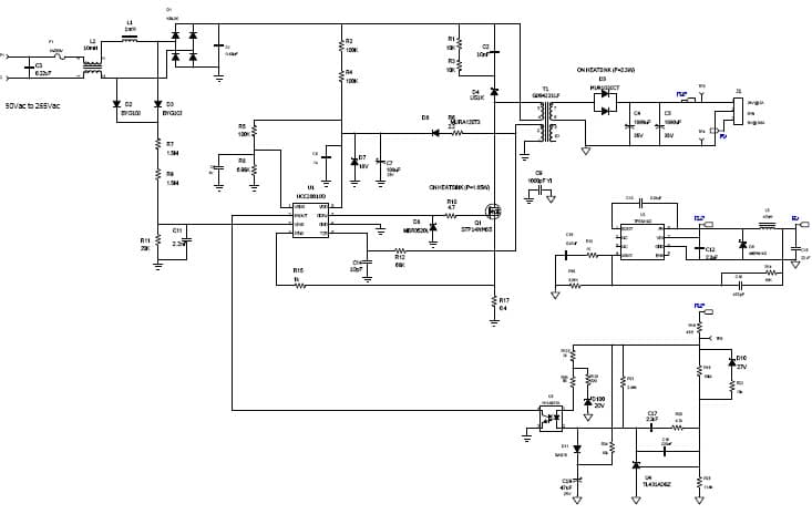 PMP5688.1, 24V@2A,5V@0.6A PFC Flyback