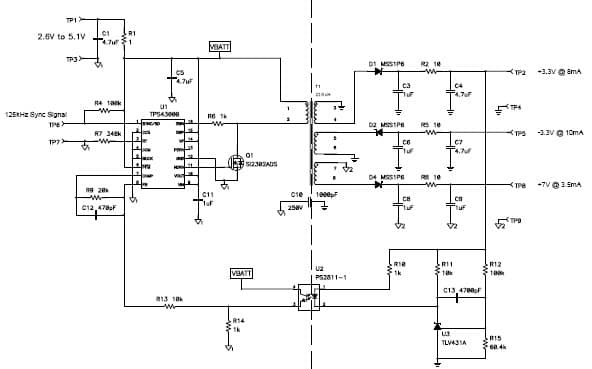 PMP5317.3, Flyback (7V@3.5mA) Reference Design for Seismic