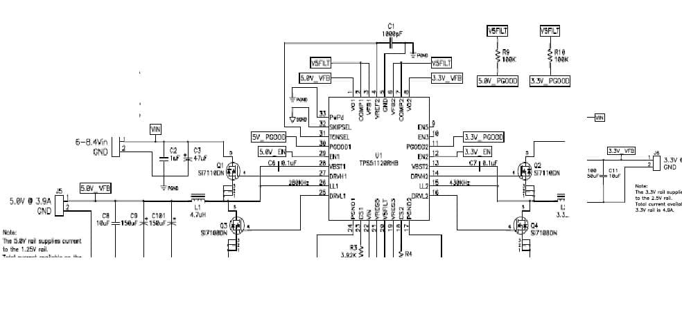 PMP2165.2, Sync Buck for Notebook (3.3V @ 4.4A)