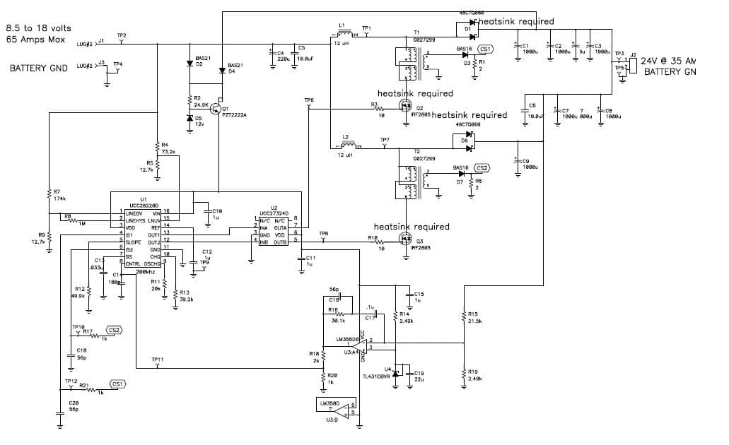 PMP2351, Interleaved Boost (24 V@ 35A)