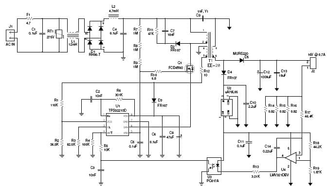 PMP3663, 4 series Driver (700mA@16) for Down Lighter