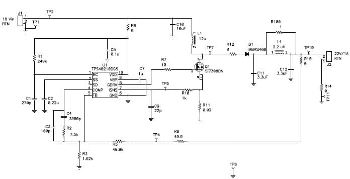 PMP2942, Dual Synchronous Buck Converter Stackable Up to 16 Phases