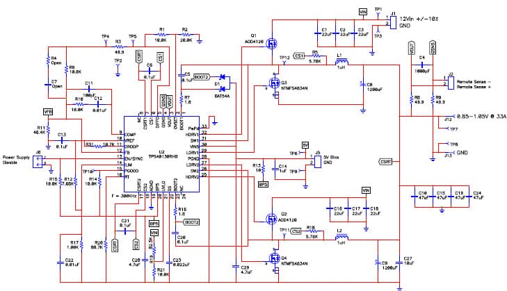 PMP3961, Multiphase for Graphics Card 1.1V@33A