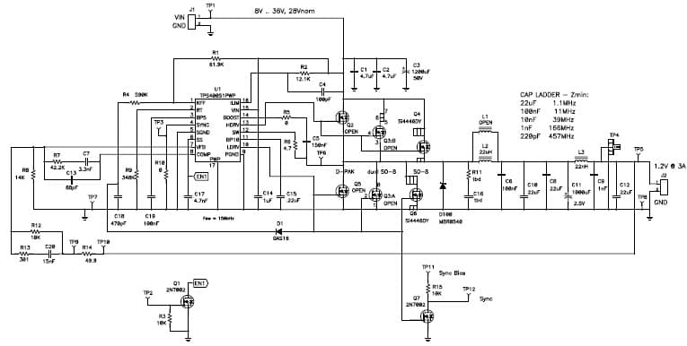 PMP2606, Low Noise Buck Converter for Opto-Link