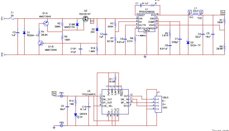 PMP5951, Universal Car Charger for USB Devices