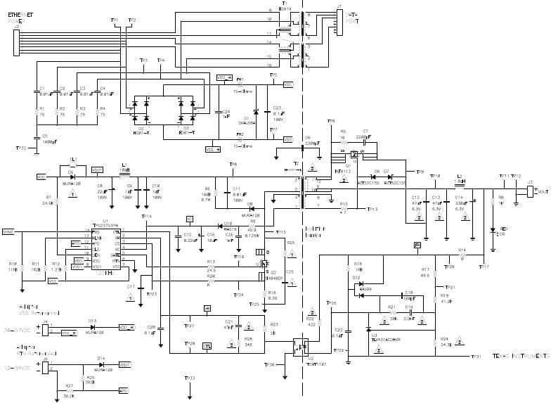 PMP2735, 13W PoE EVM 3.3V@3A/5V@2A