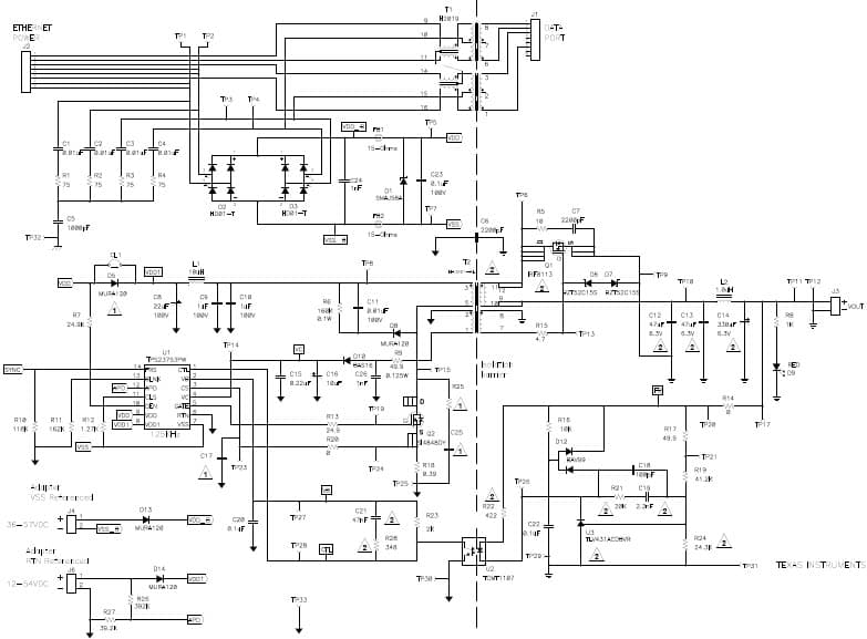 PMP4507, 13W PoE EVM 3.3V@3A/5V@2A