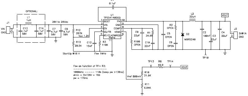 PMP4504, 5V @ 1A Reference Design