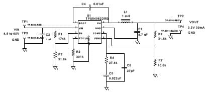 PMP6938, High Efficiency, Small form Factor 4-20mA Current Loop 2-wire Sensor Power Supply