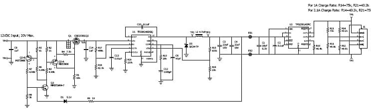 PMP7371, 12Vdc Input, 2.1A USB Charger Reference Design for iPad and iPhone Devices