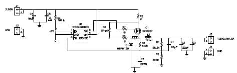 PMP1386.4, Sync Buck for Two Way Satellite Internet (1.5V @ 3.5A)