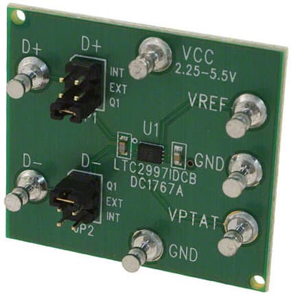 DC1767A, Demo Board for LTC2997 Remote/Internal Temperature Sensor