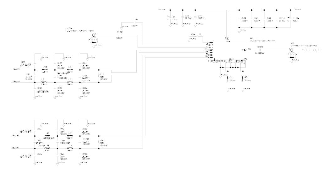 AD9146-M5375-EBZ, Evaluation Board connects to a DPG2 to allow for quick evaluation of the AD9146