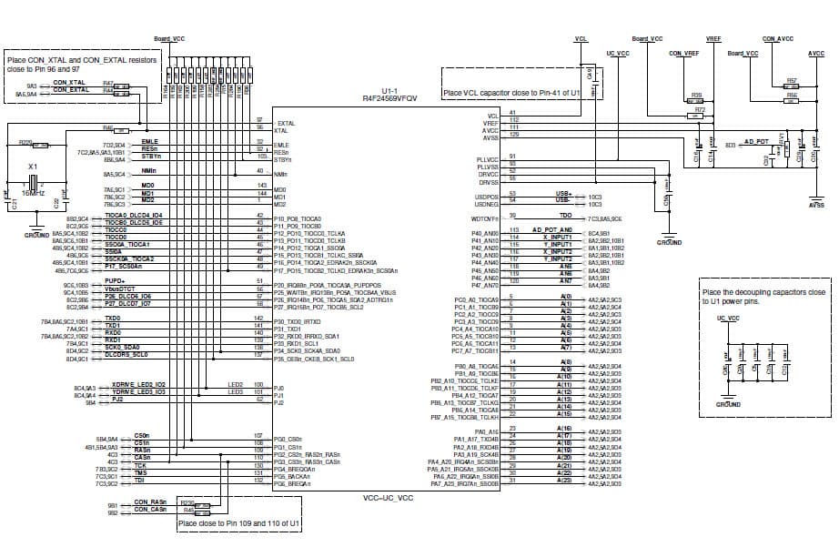 R0K524568S000BE, Renesas Starter Kit for H8S/2456R MCU Family