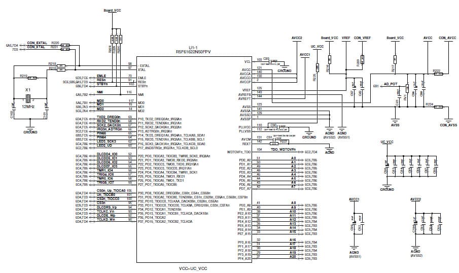 R0K561622S000BE, Renesas Starter Kit based on H8SX/1622 MCU Family