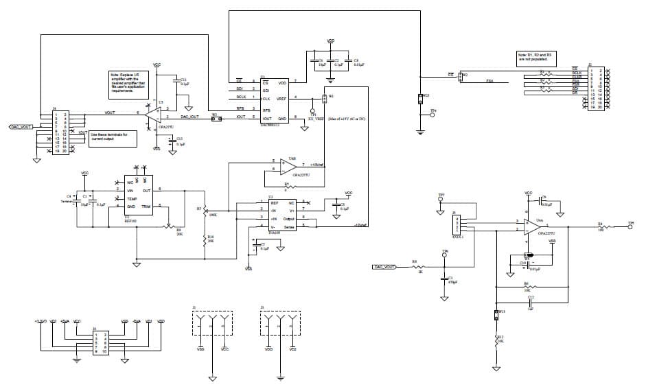 DAC8811EVM-PDK, Evaluation Board using DAC8811 Single-Channel, 16-Bit, Serial Input Multiplying Digital to Analog Converter