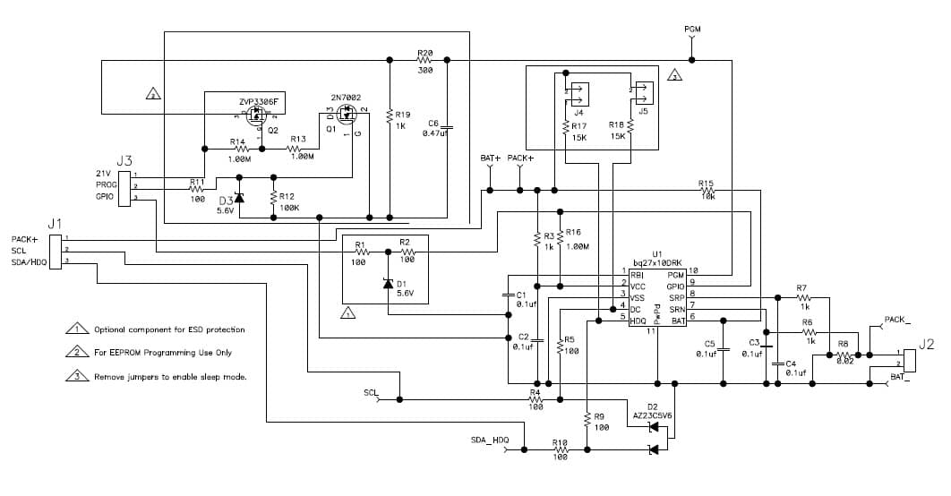 TIDA-00054, Single-Cell Li-ion and Li-polymer Battery Fuel (Gas) Gauge