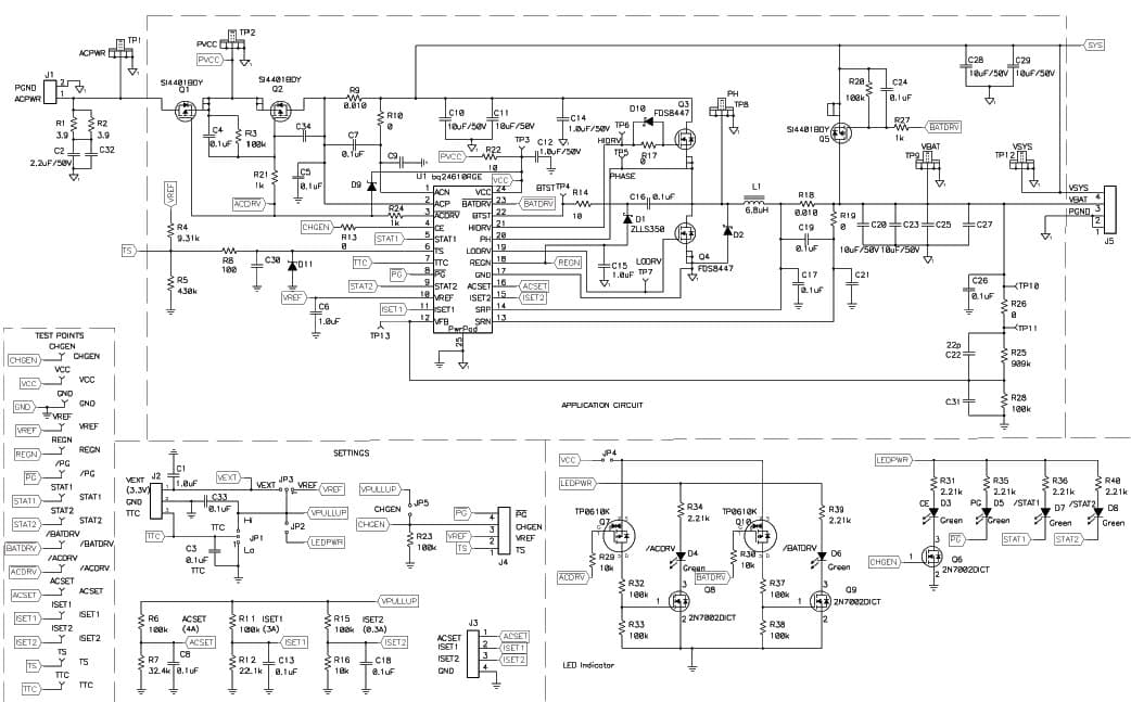 TIDA-00040, High Voltage Multi-Cell Synchronous Switch-Mode Charger