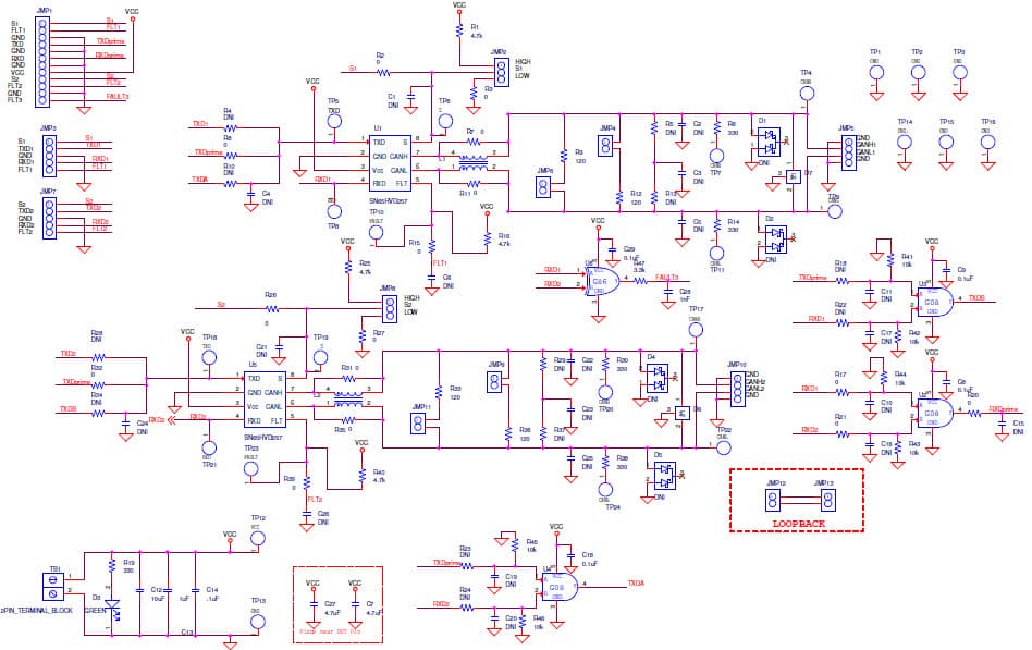 TIDA-00061, Redundant CAN Reference Design