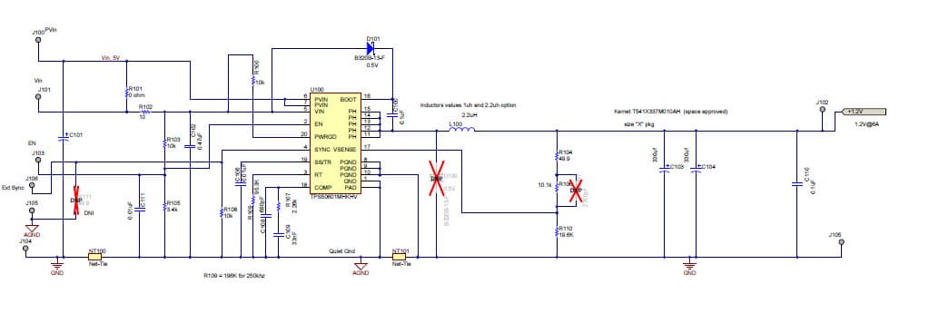 TPS50601SPEVM MINI POL