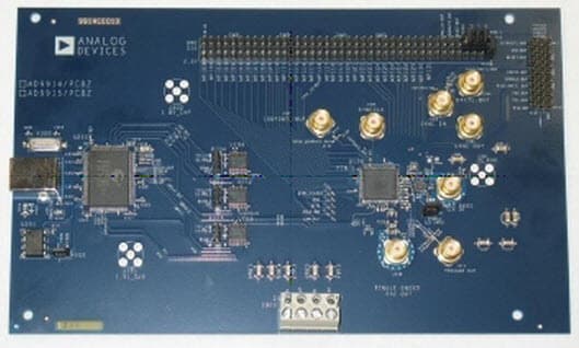 AD9914/PCBZ, Evaluation Board using AD9914, 3.5 GSPS Direct Digital Synthesizer with 12-Bit DAC